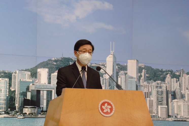 李家超：二十大報告是推動香港發展的定海神針